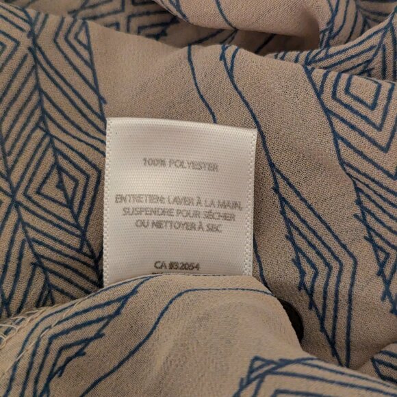 Dolan Anthropologie Odessa Semi-Sheer Blouse, M - Picture 3 of 4